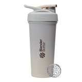 Sport Stainless Sleek shaker bottle with lockable lid and BlenderBall for smooth blends, featuring an insulated, easy-grip design and advanced blending technology. | Color#Fog